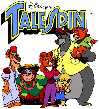 Talespin western animation