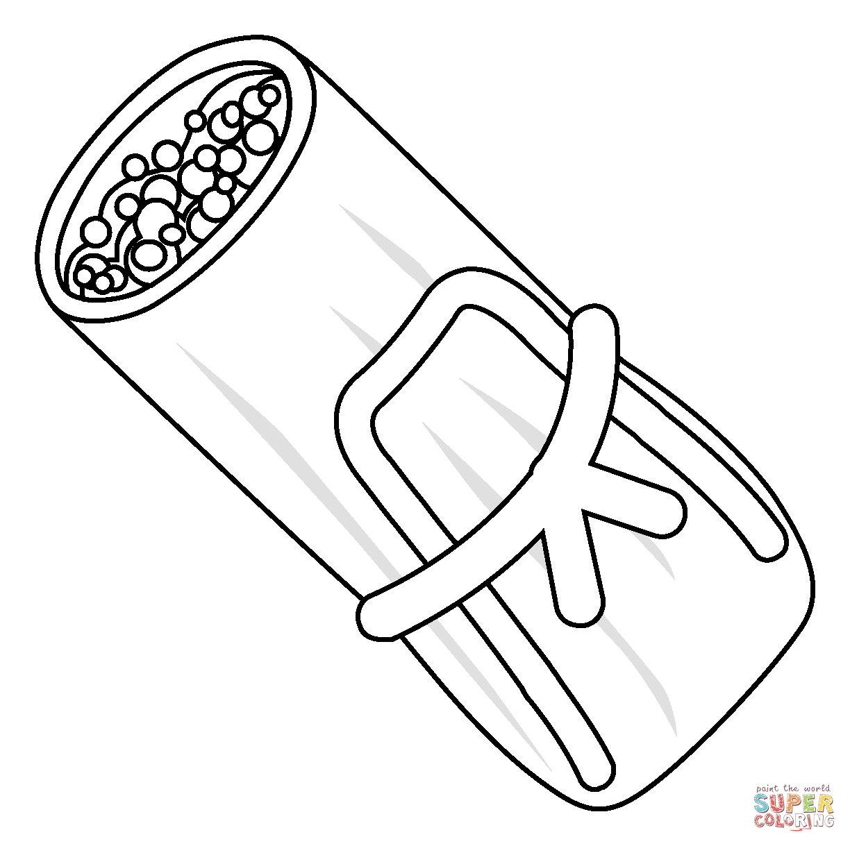 Tamale emoji coloring page free printable coloring pages