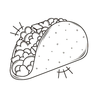 Page cute taco images