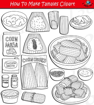 How to make tamales clipart by i art