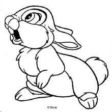 Thumper coloring pages