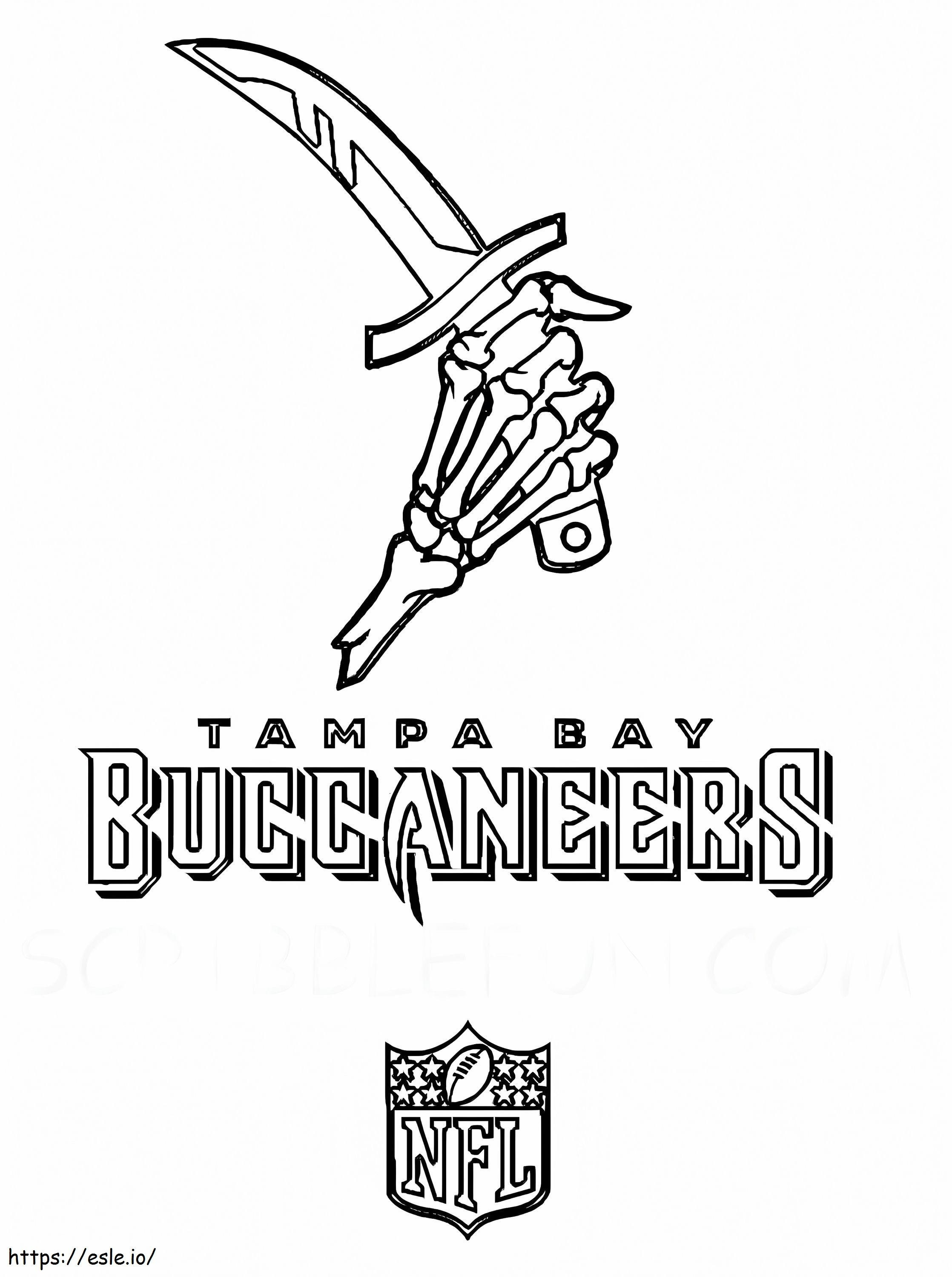 Tampa bay buccaneers coloring page