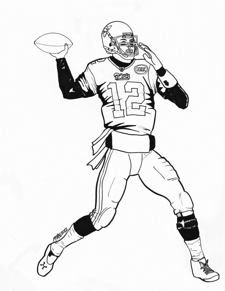 Tampa bay buccaneers coloring pages