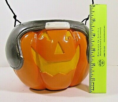 Nfl tampa bay bucneers halloween pumpkin mold ndy bucket jack o lantern htf