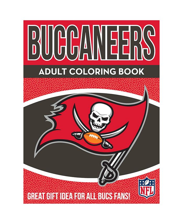 In the sports zone nfl adult coloring book tampa bay buccaneers