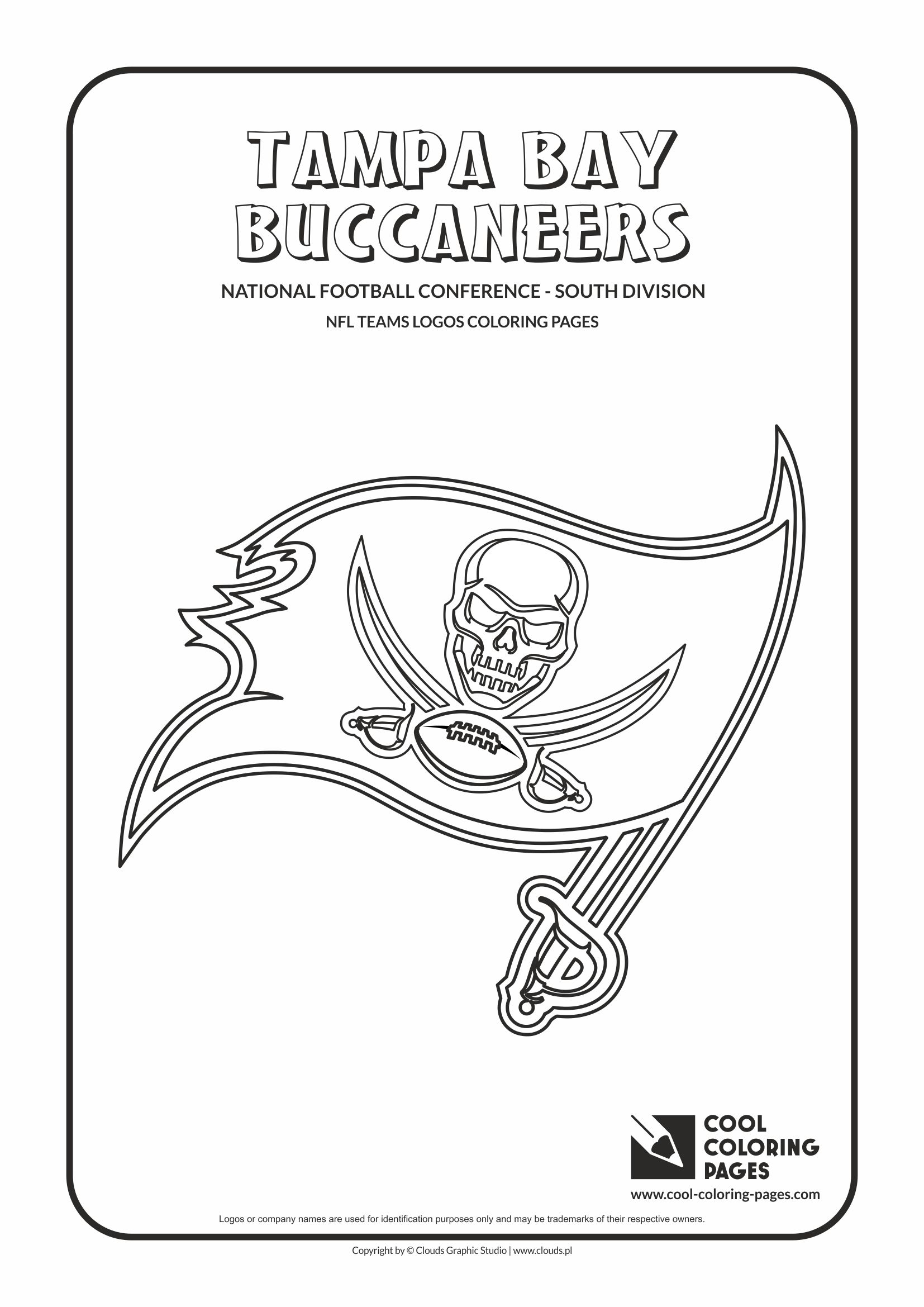 Cool coloring pages tampa bay buccaneers