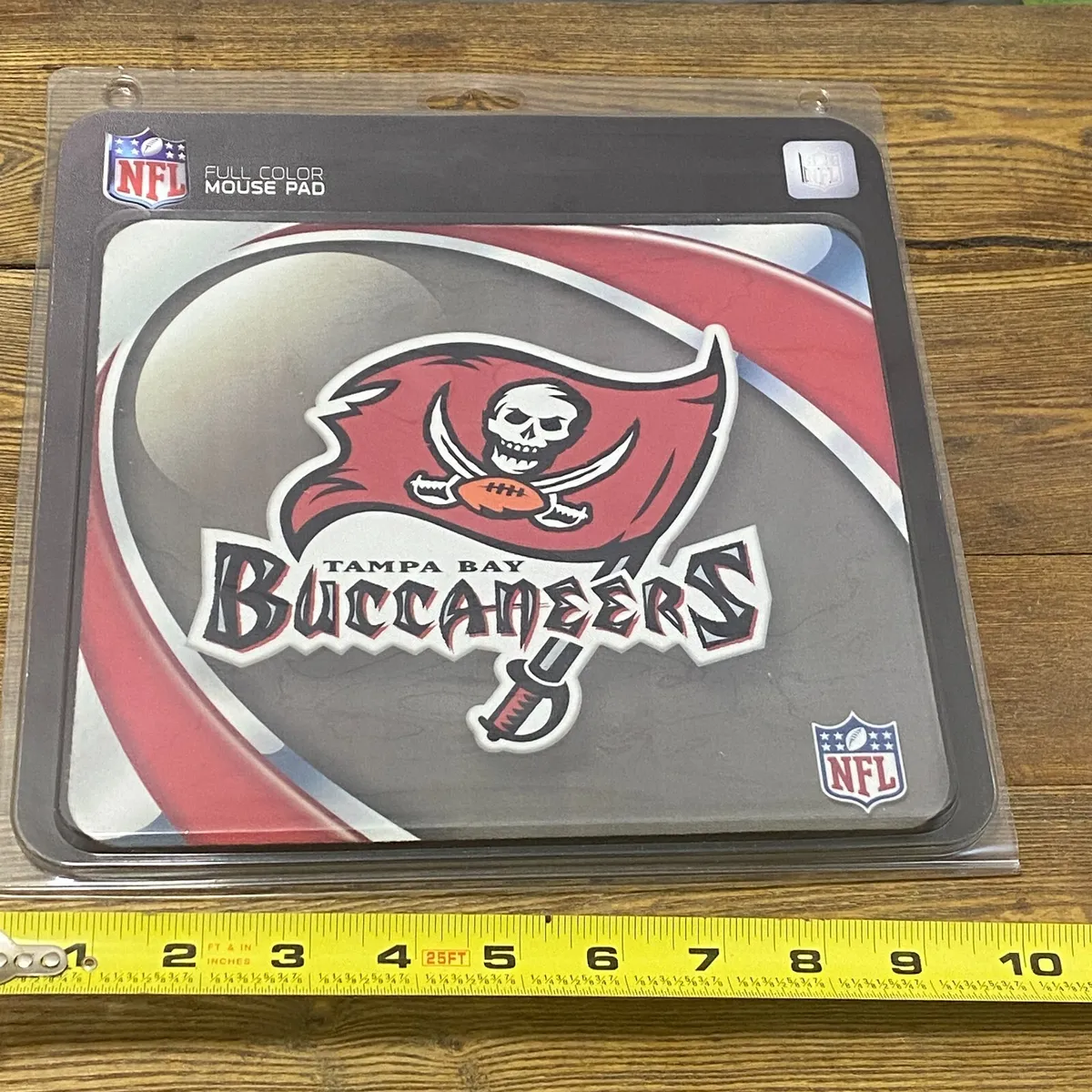 Nfl tampa bay buccaneers football logo full color neoprene puter mouse pad