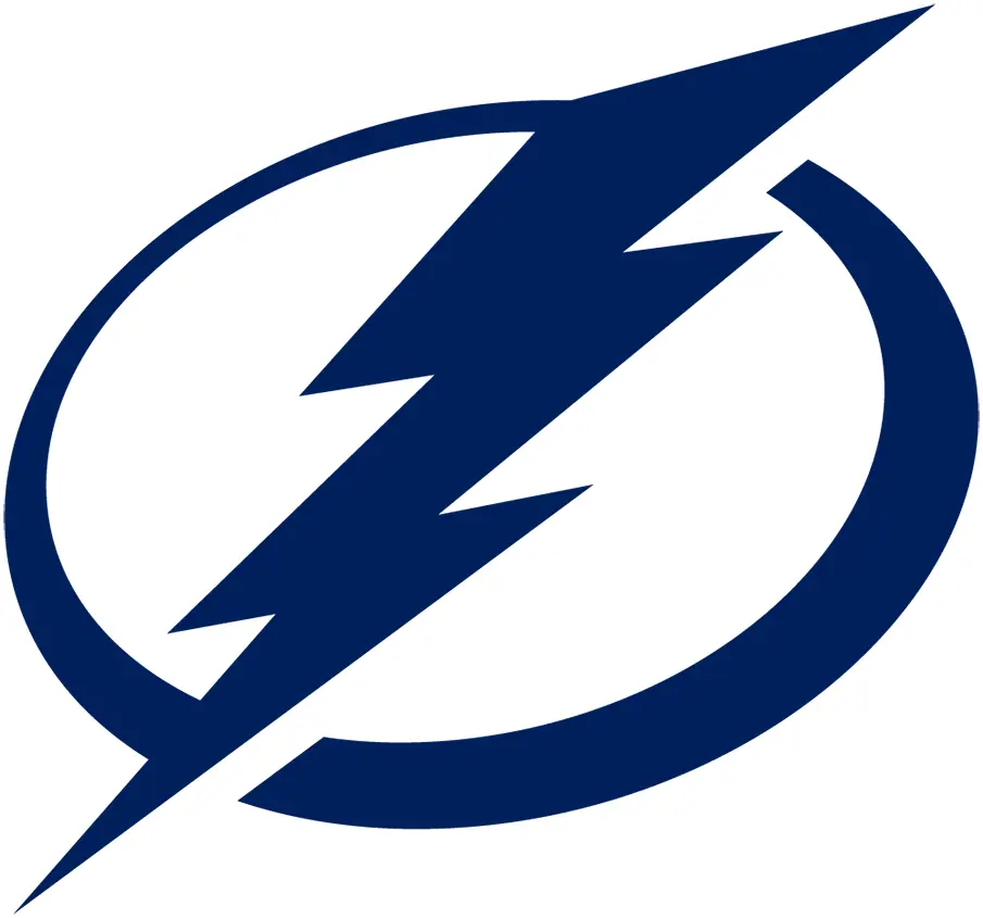 Tampa bay lightning logo color vinyl decal various sizes