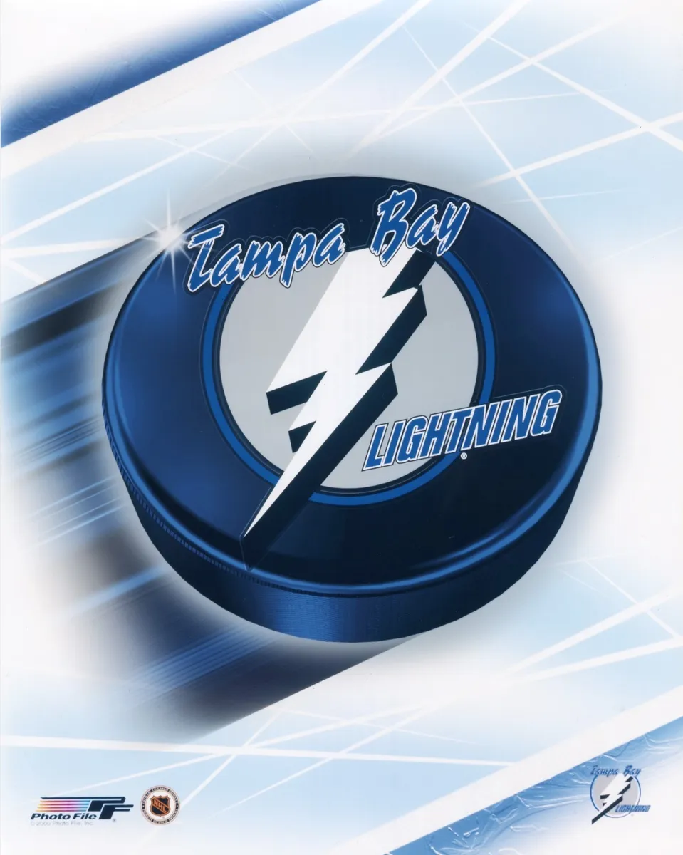 Tampa bay lightning x color nhl logo photo