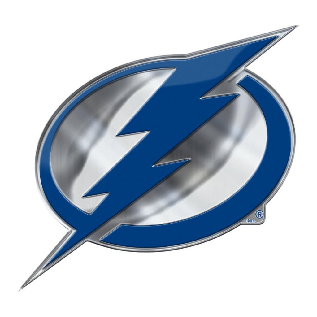 Tampa bay lightning raised d color metal auto emblem home decal nhl hockey for sale online