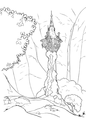 Tangled coloring pages printable raperonzolo disney tangled libri da colorare