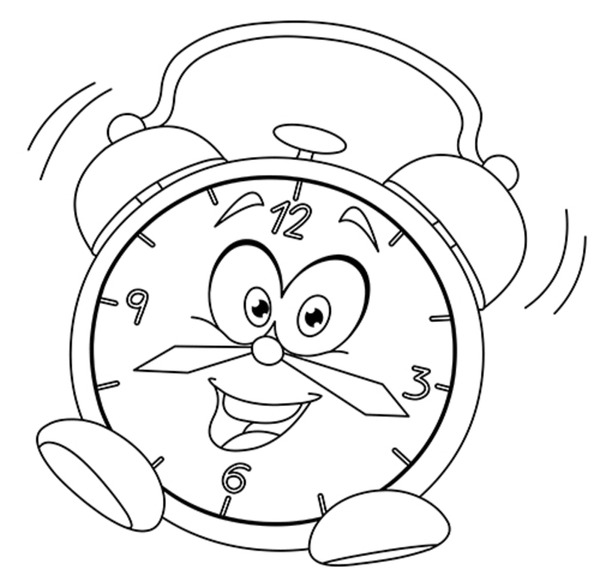 Imagens fotos stock objetos d e vetores de coloring book clock