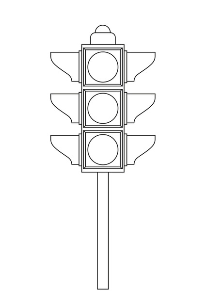 Coloring pages of traffic lights åçãåºåç çãd çäåçéå