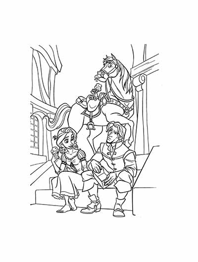 Updated free tangled coloring pages