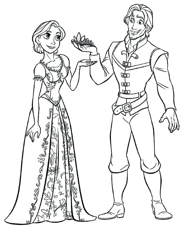 Coloring pages rapunzel coloring pages