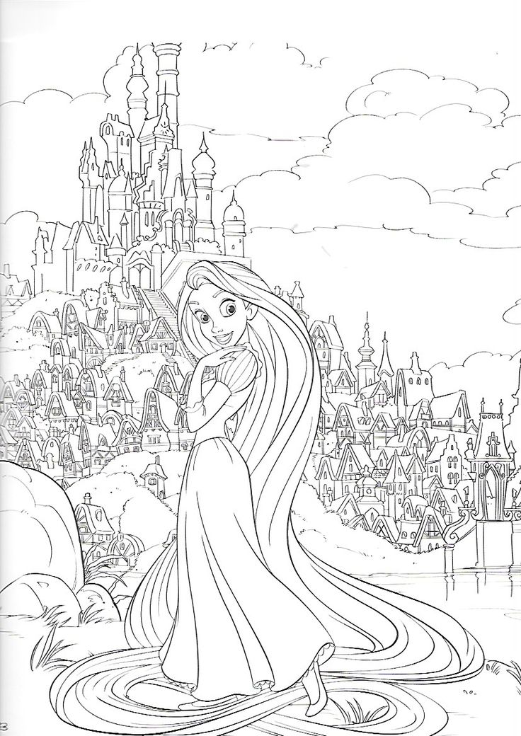 Pin by eija tellervo on vãrityskuvia tangled coloring pages detailed coloring pages princess coloring pages