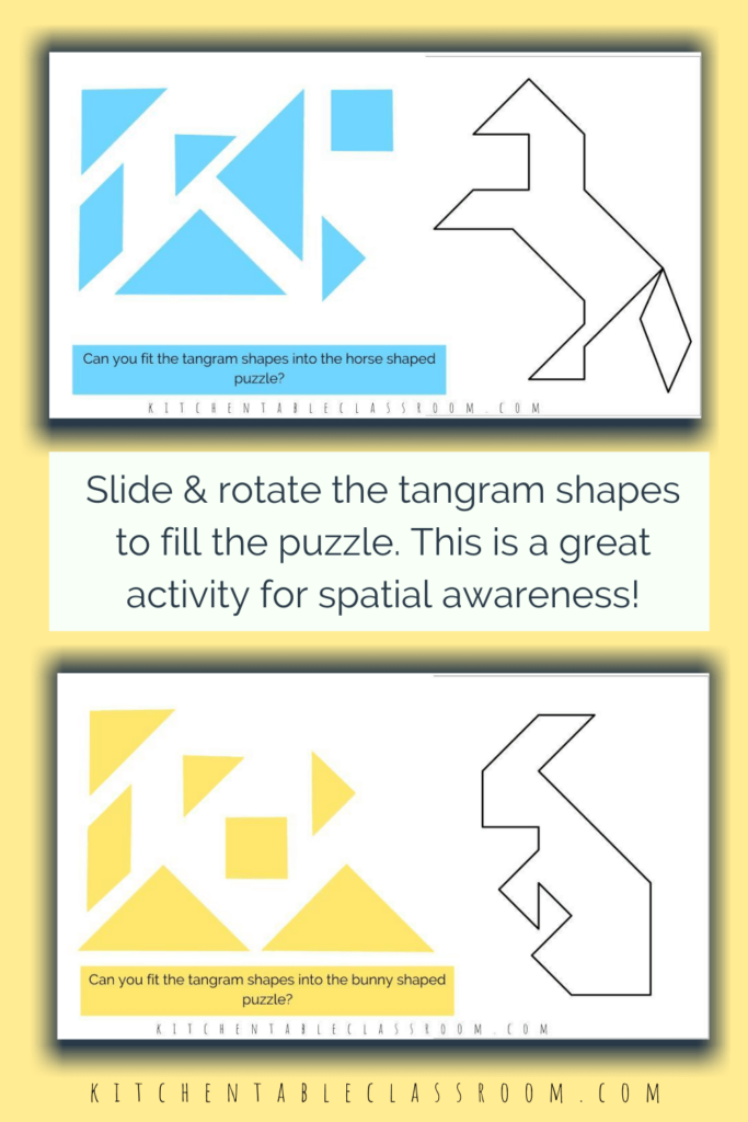 Online tangrams