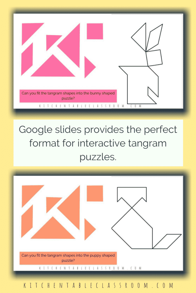 Online tangrams