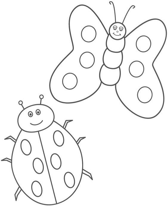 Free easy to print ladybug coloring pages in butterfly coloring page ladybug coloring page bug coloring pages