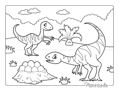 Best dinosaur coloring pages for kids adults