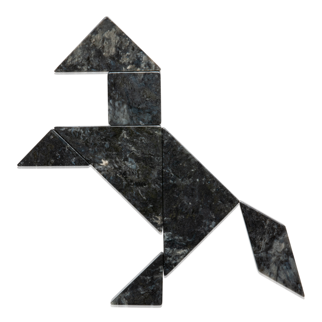 Stone tangram