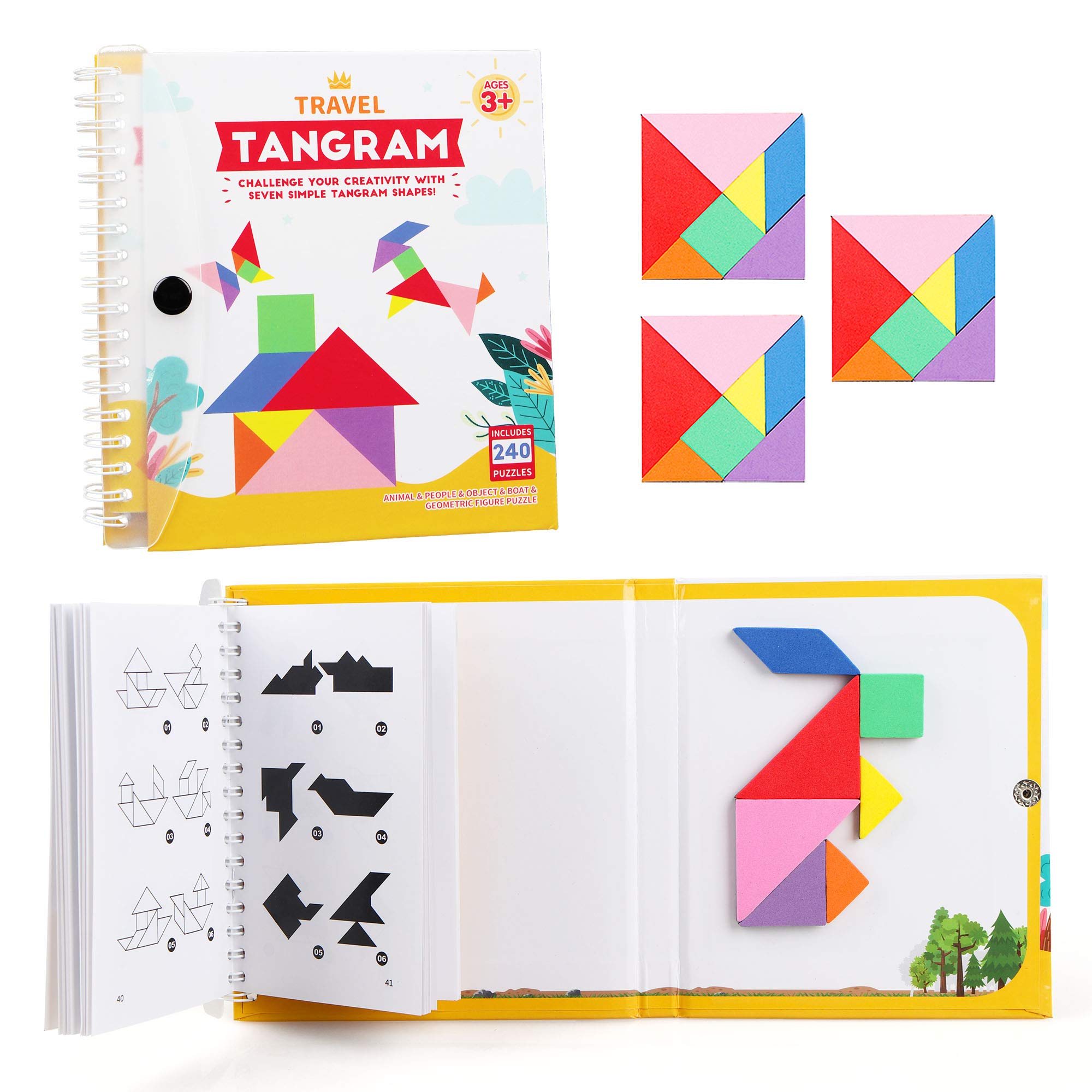 Vanmor travel tangram puzzle