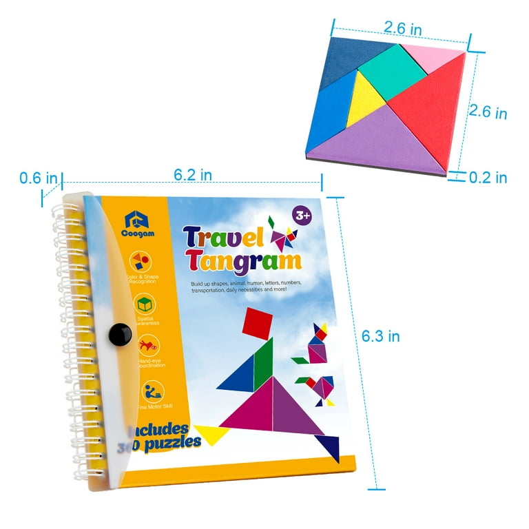 Coogam travel tangram puzzle