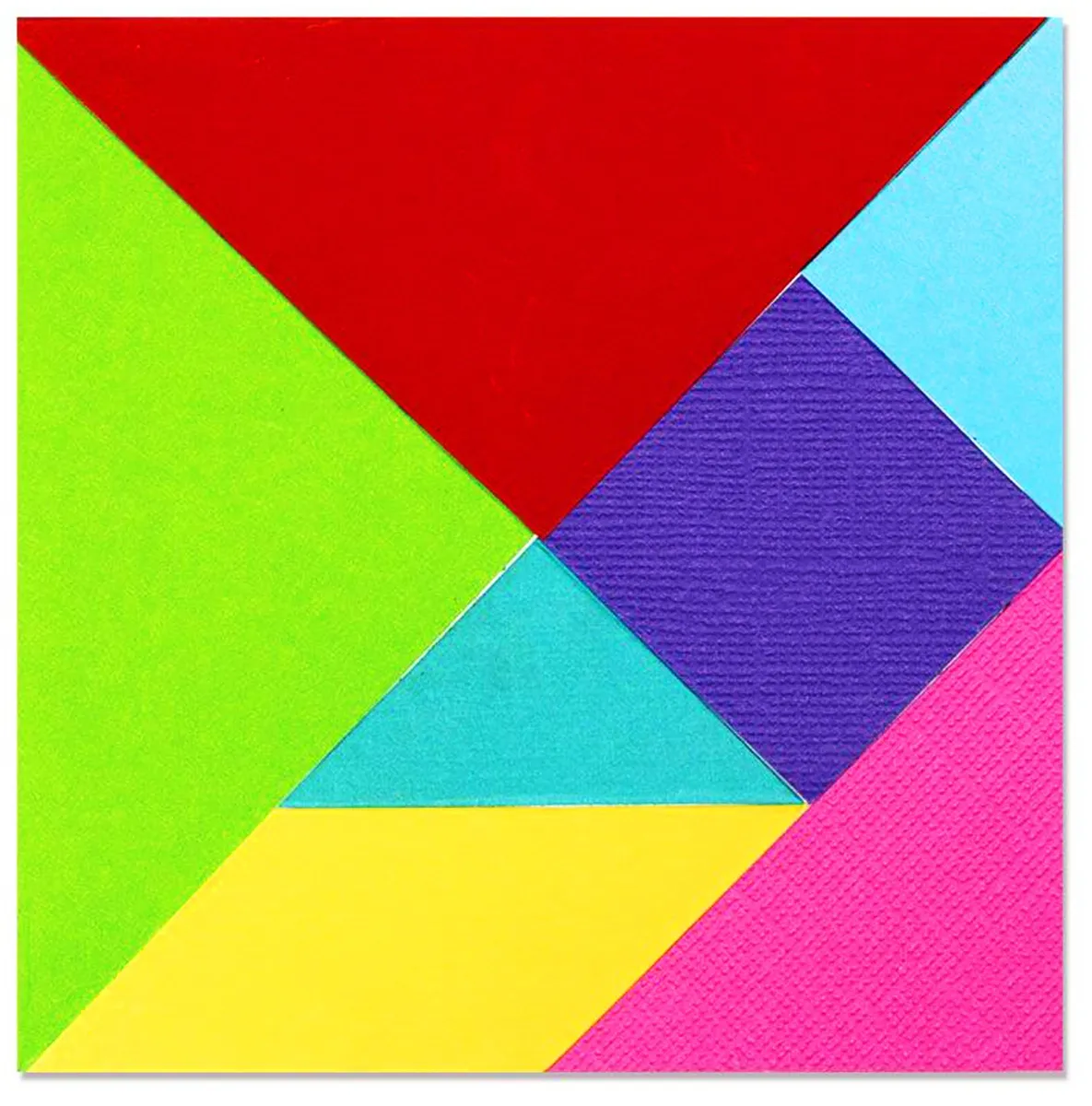 Sizzix bigz tangram die a retail cuts fabric hours of puzzle fun