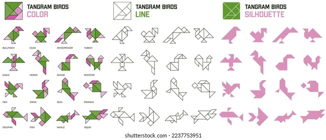 Imagens fotos stock objetos d e vetores de tangram