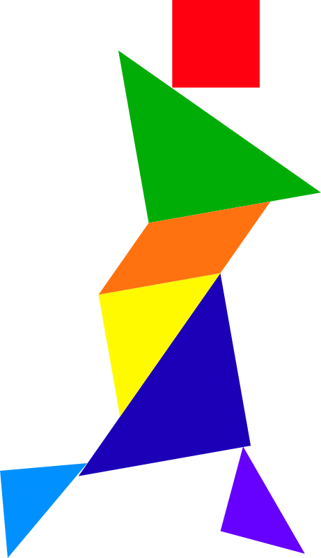 Tangram vector for free download