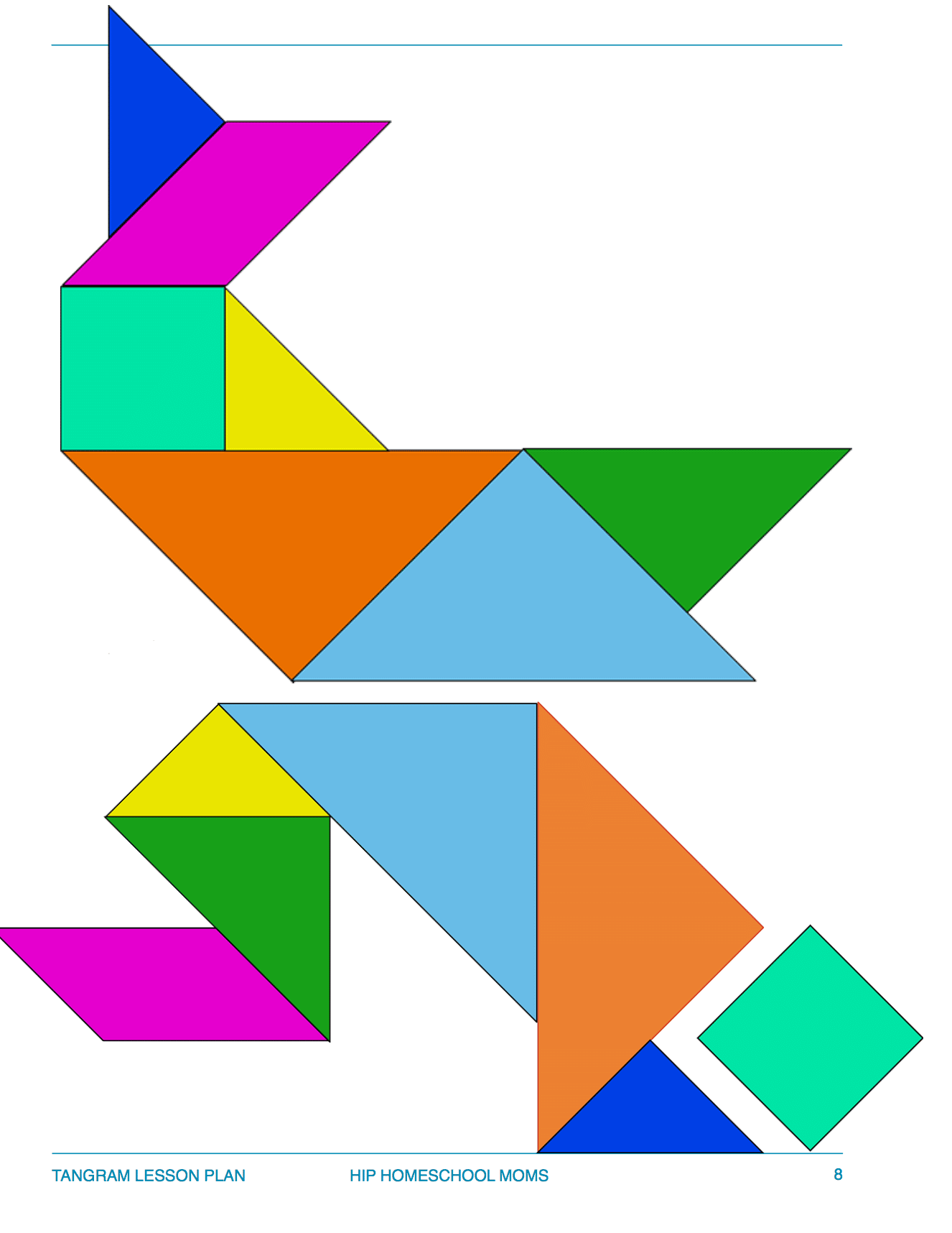 Tangram lesson plan