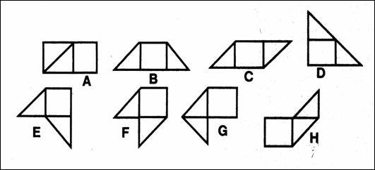 Tangram in mathematics