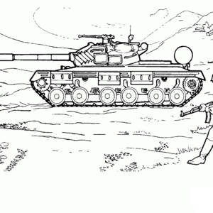 Tank coloring pages printable for free download