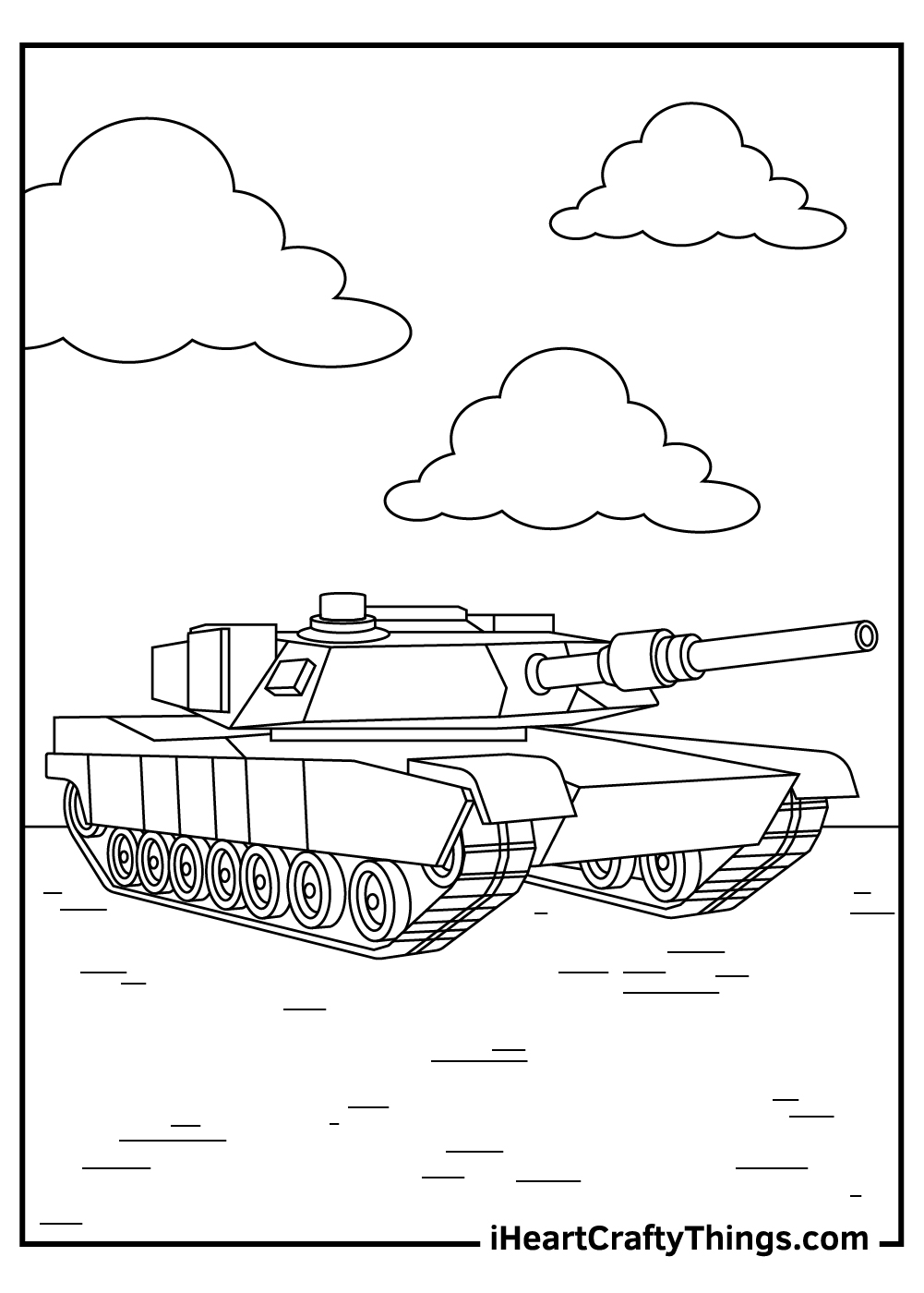 Tanks coloring pages free printables