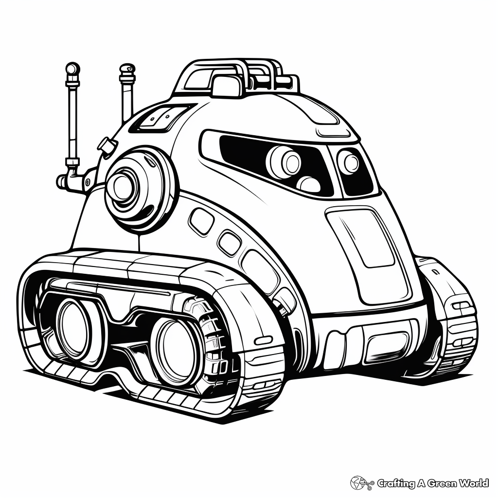 Tank coloring pages