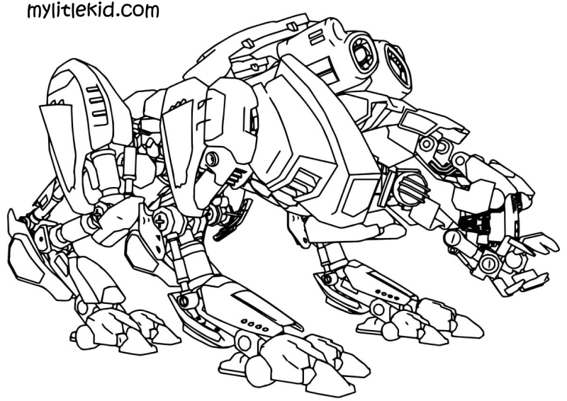 Coloring pages robots for boys â print or download for free