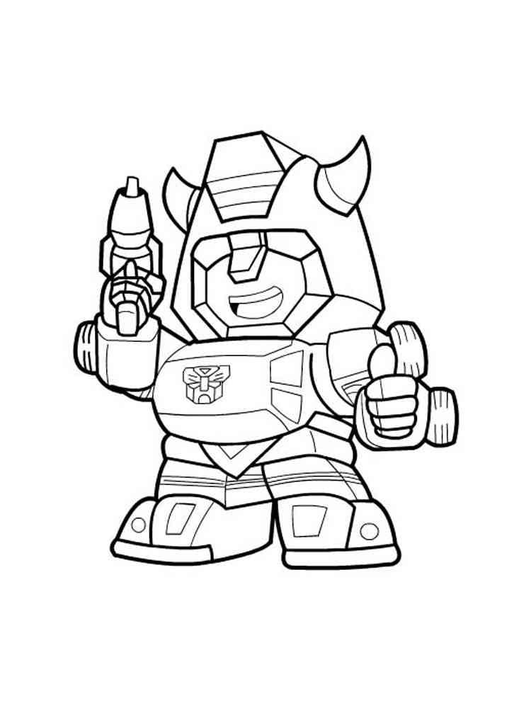 Transformers coloring pages