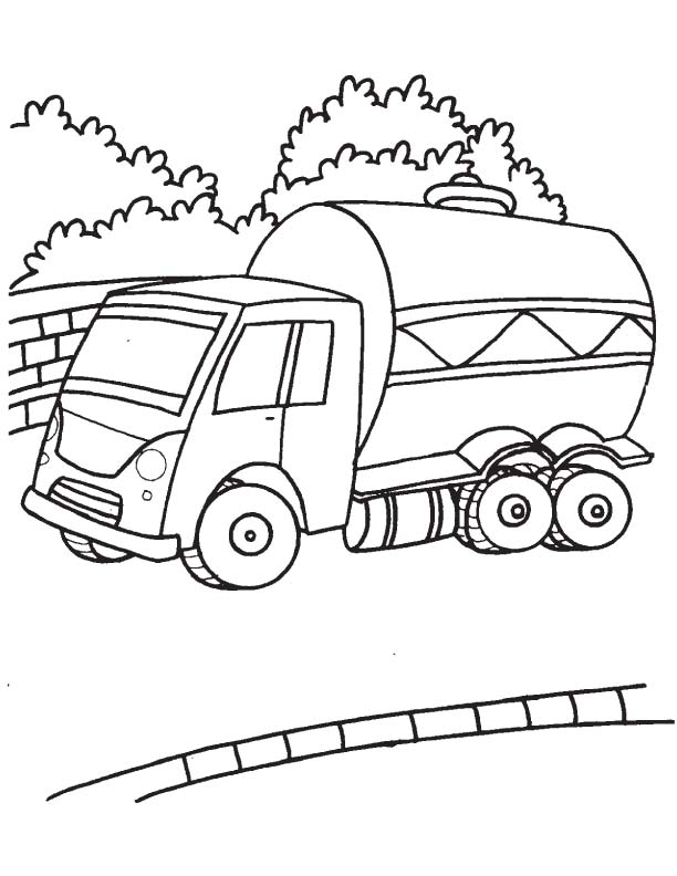 Large tank truck coloring page download free large tank truck coloring page for kids best coloring pages