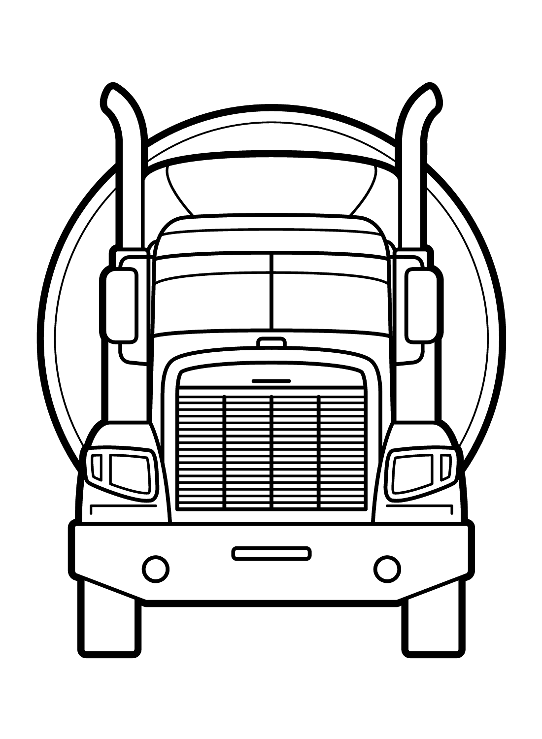 Tanker truck coloring pages printable for free download