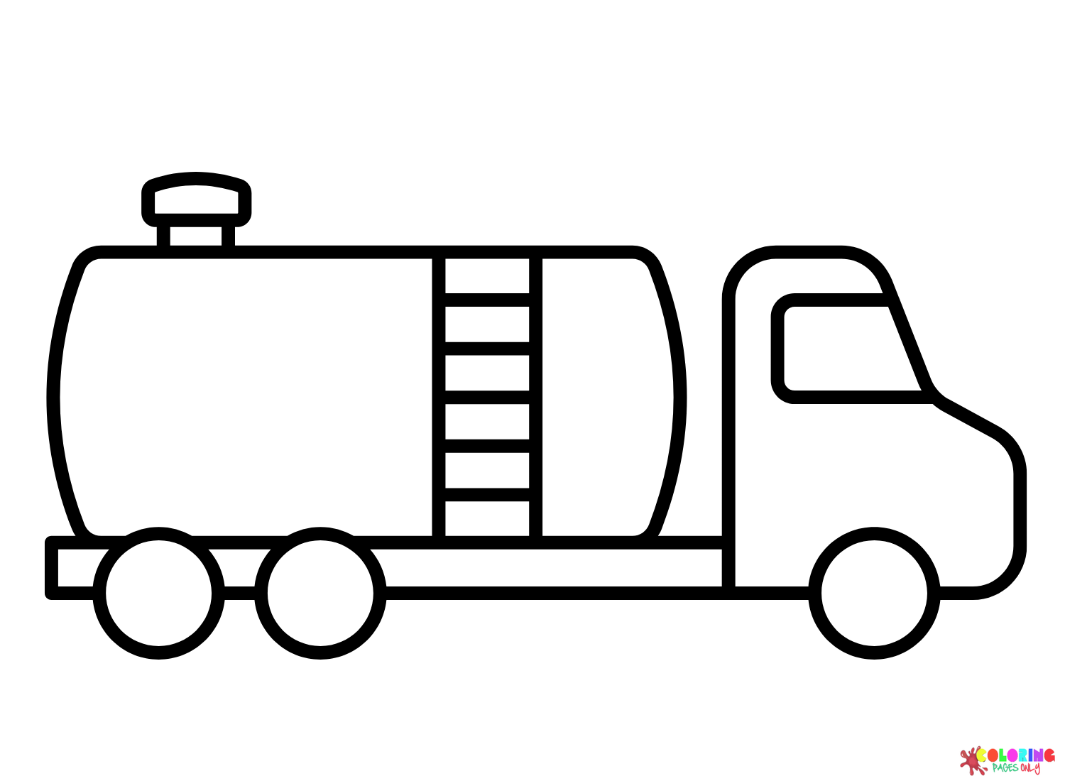 Tanker truck coloring pages truck coloring pages coloring pages tanker trucking