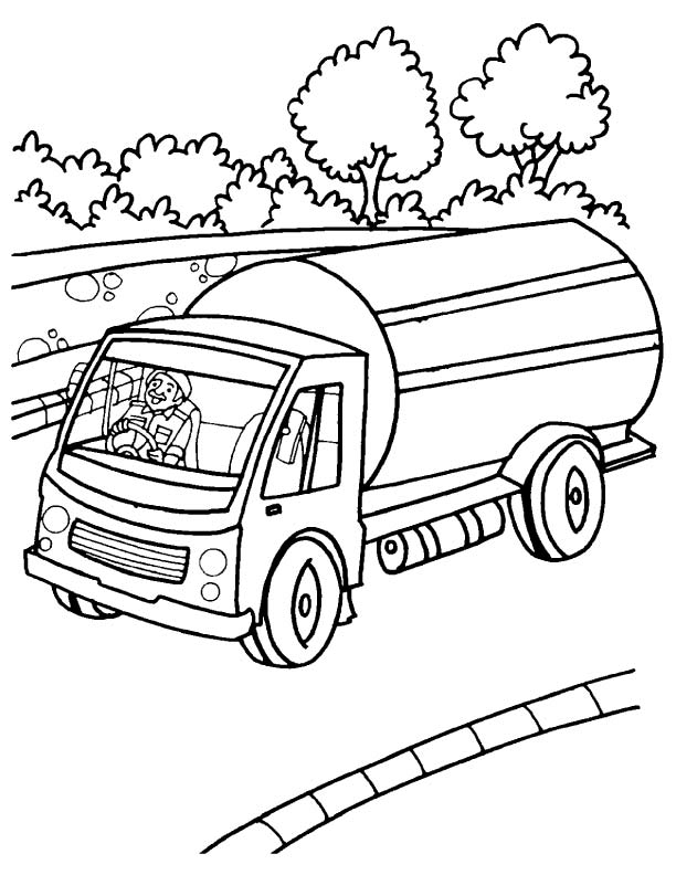Milk tank truck coloring page download free milk tank truck coloring page for kids best coloring pages