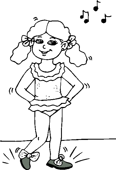 Dancers coloring pages dance coloring pages tap dance toddler dance