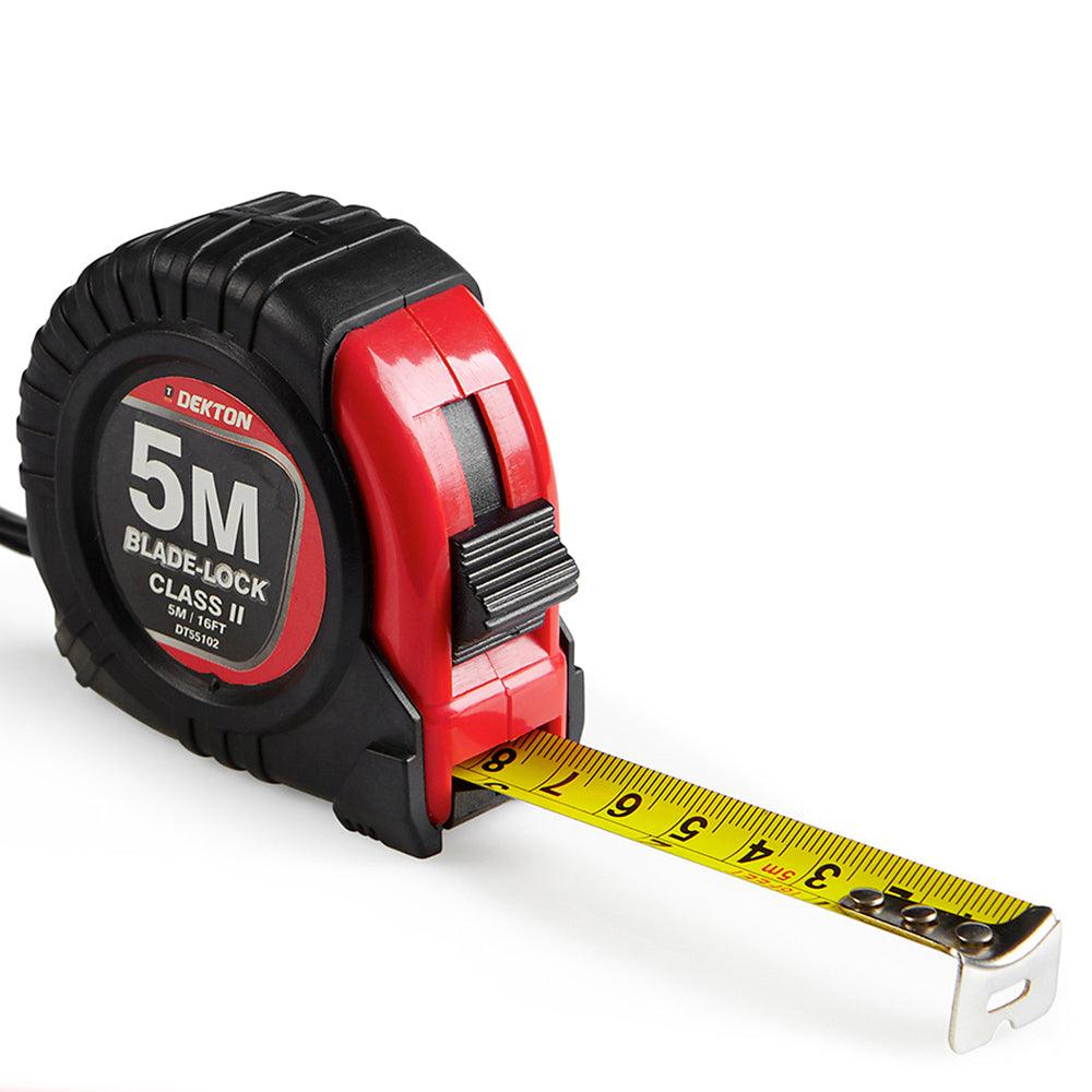 Dekton m x mm hard case tape measure mft belt clip