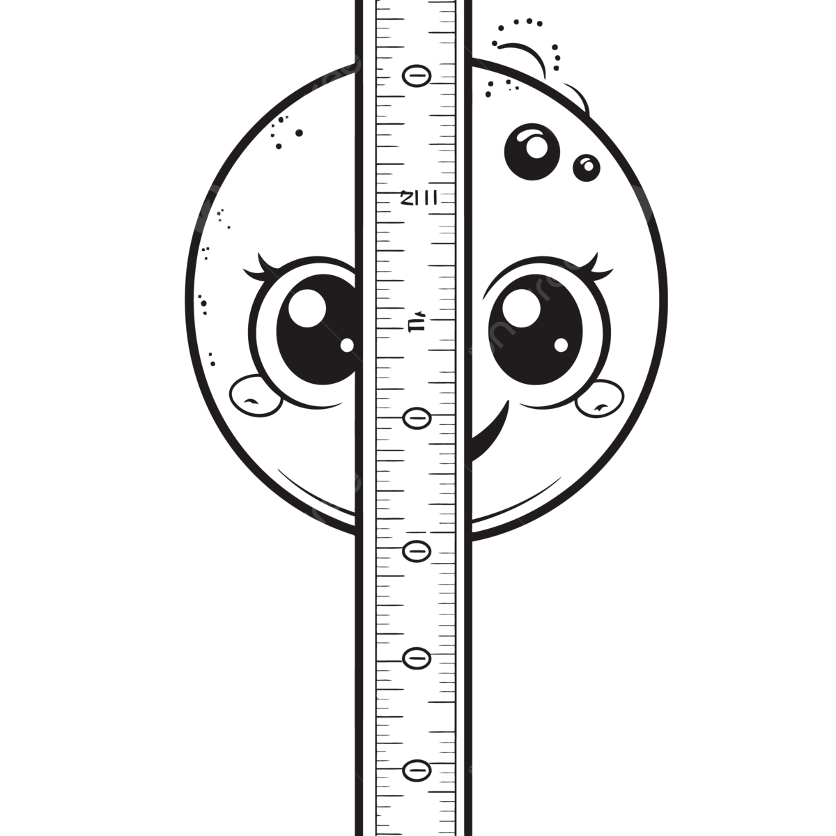 Shopkins ruler coloring page outline sketch drawing vector wing drawing ring drawing hop drawing png and vector with transparent background for free download