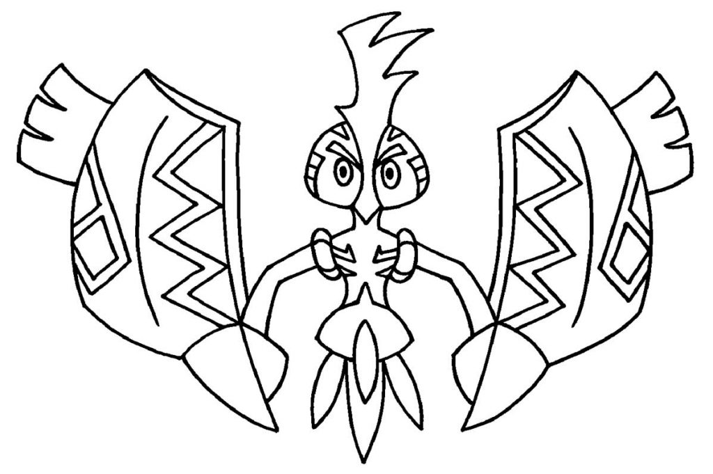 Tapu koko pokemon coloring pages â having fun with children