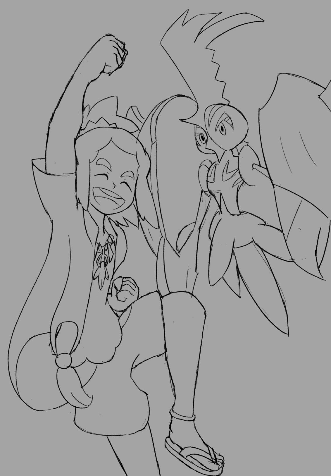 Ððððððªððððªðððµð î read pinned on x im definitely gonna finish this later but oh my god im so excited for sygna suit hau tapu koko its literally a dream e true