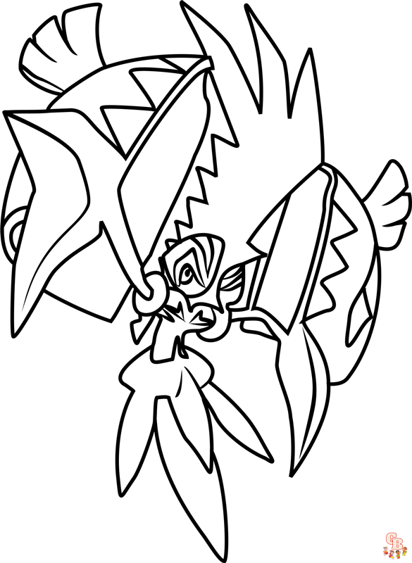 Fun and educational pokãmon tapu koko coloring pages