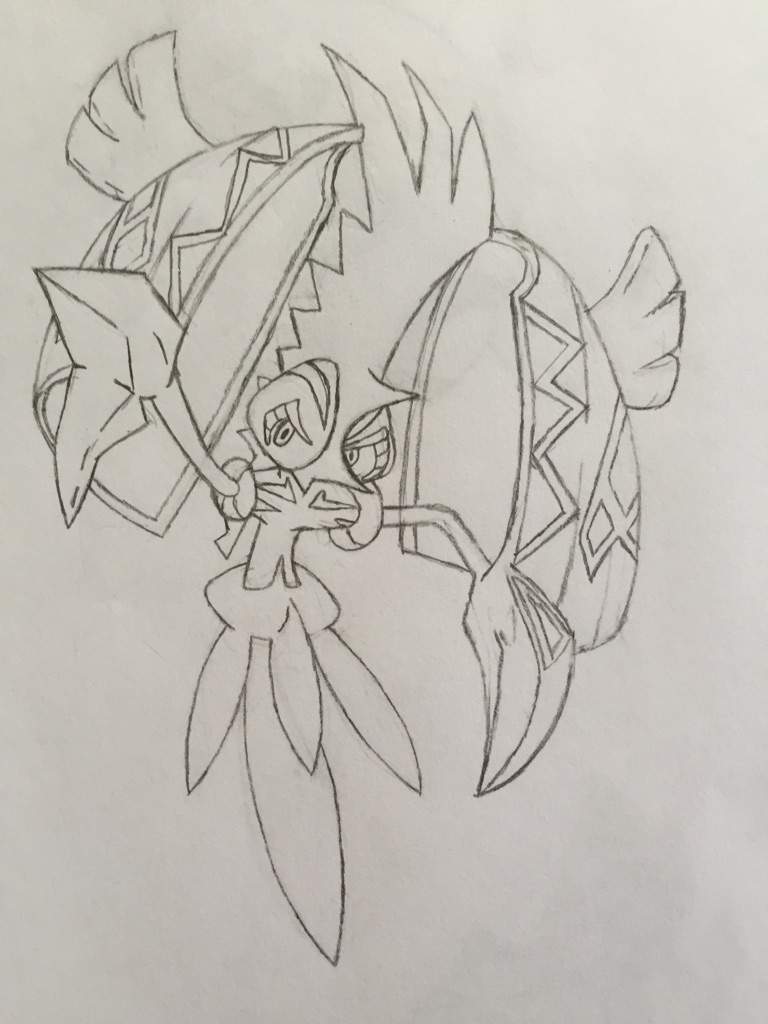 Tapu koko drawing pokãmon amino