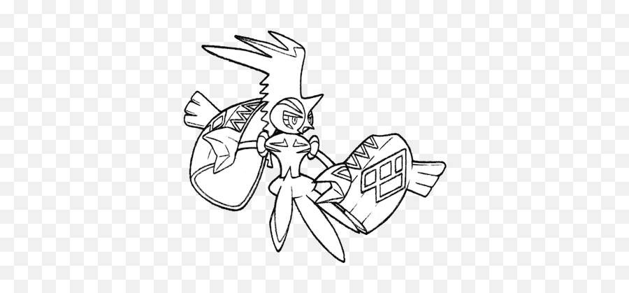 Pokemon coloring pages tapu koko