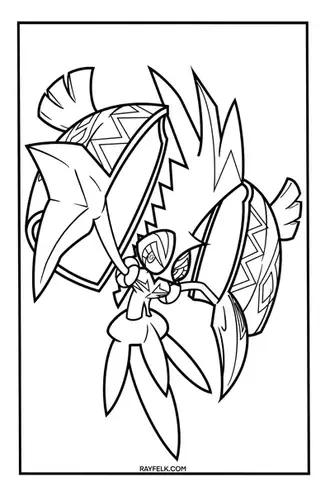 Legendary pokãmon coloring pages